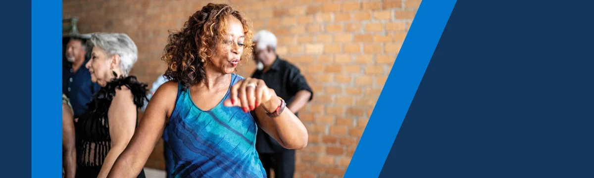 African American Woman dancing
