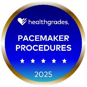 Healthgrades Award 5-Star Recipient for Pacemaker Procedures