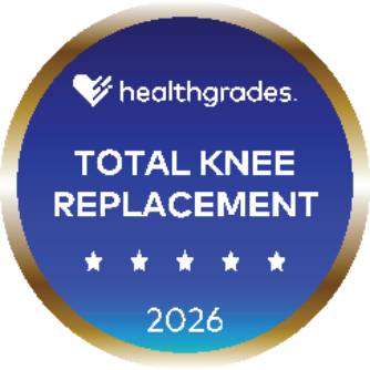 Five-Star Recipient for Total Knee Replacement in 2026